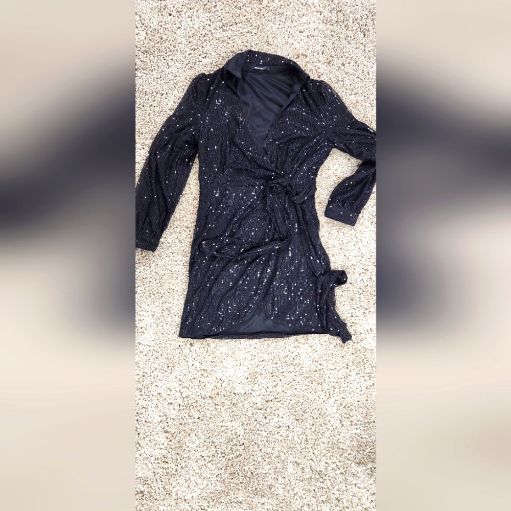 Sequin short dress